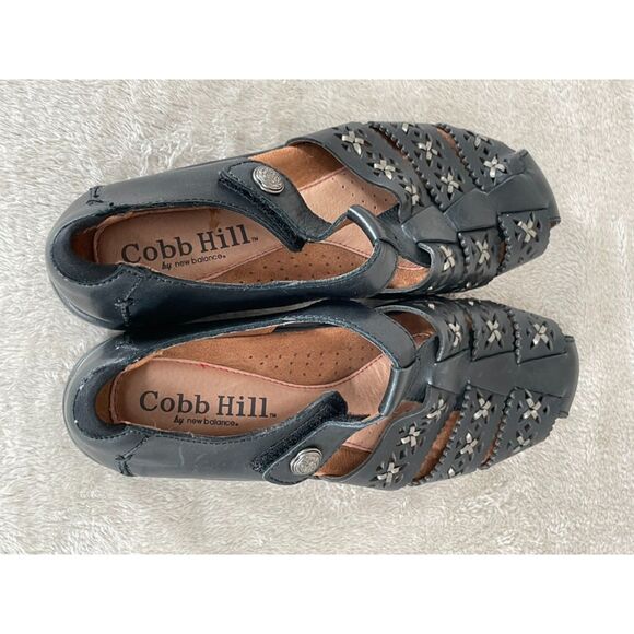 Cobb Hill by New Balance Shoes - Cobb Hill Leather Sandals Women's 8.5 Black New Balance
